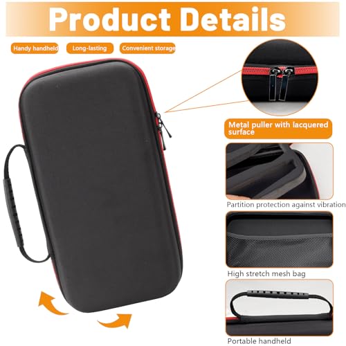 Étui de microphone portable avec 2 mousses boîte rigide double micro et câbles
