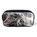 Produktbild Federmappe Tier Motiv Süß Katze Federmäppchen für Mädchen Jungen Bleistift beutel Mäppchen Katze