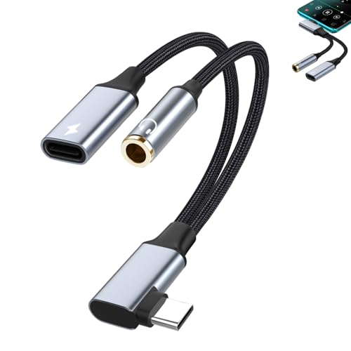 ^Cv C to 3.5mm CzWbN ϊ P[u  USB Type C 3.5mm wbhtHWbN A_v^ [dȂ LvO CzϊA_v^ DAC HIFI iC҂ iPhone15/MacBook