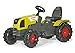 Produktbild Rolly Toys Traktor/rollyFarmtrac Claas Axos 340 (für Kinder im Alter von 3 bis 8 Jahre, Verstellbarer Sitz, Flüsterlaufreifen, Front- und Heckkupplung) 601042, Grau