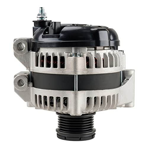 Image of PHILTOP Alternator 11570N Fit for Dodge 2011-2020 Grand Caravan, Journey,for Chrysler 2011-2016 Town & Country,2011-2014 200, Avenger, Routan, C /V 12V 160Amp CWSC6 Groove Pulley 04801624AD | Fits 2011-2016 Chrysler Town & Country V6 3.6L, 2011-2019 Dodge Journey V6 3.6L, Replacement OE 11570N, 04801624AD, 11068