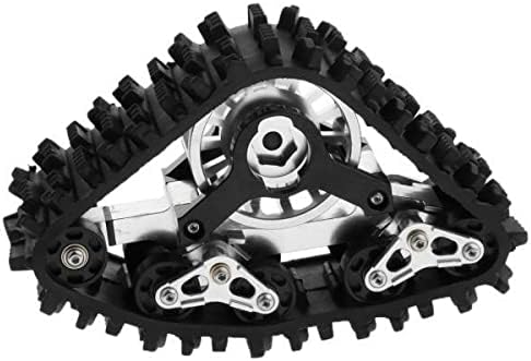 Almencla 2X 110 RC Crawlers Neumáticos Track Wheels Mobile Conversión Snow