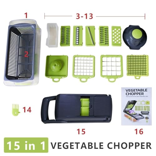 Cortadora de frutas y verduras miniatura 6