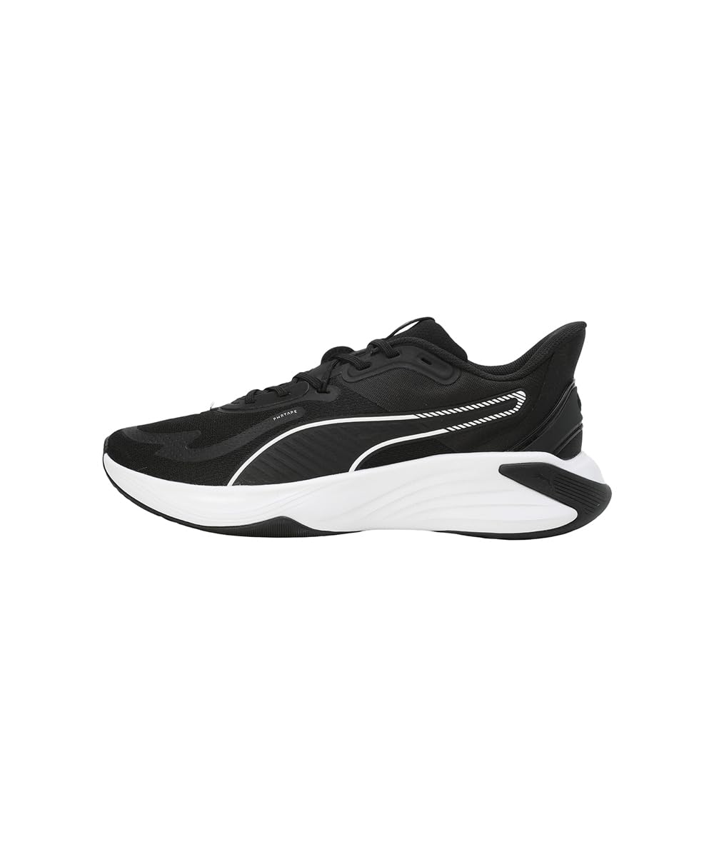 PUMA(???) Men's Training Shoes Cross Trainer, 25 Spring and Summer Colors Puma Black/Puma White/Puma Black (01), 27.0 cm