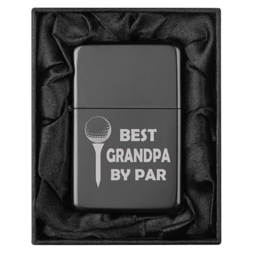 Encendedor en caja de regalo negra para papá
