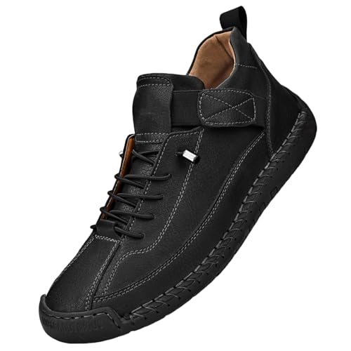 Chukka Boots for Men Women Non Slip Ankle Boots Loafers Slip On Lightweight Dressy Sneakers Comfortable Fashion Sneakers Mid Top Walking Driving Flats Shoes