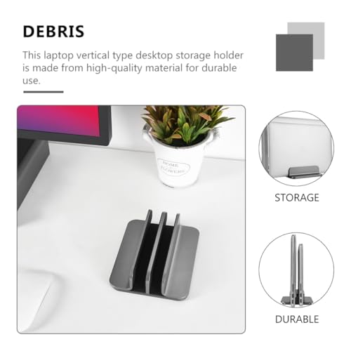 Soporte vertical para laptop ajustable de aluminio NUOBESTY miniatura 7