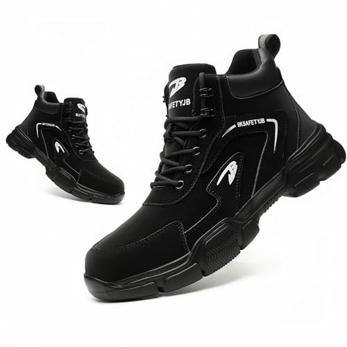 Chaussures de sécurité légères avec embout acier et semelle antidérapante