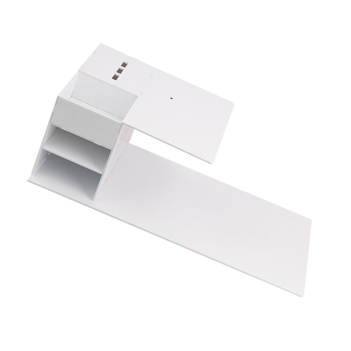 Console en acrylique blanc extension de cils pour salon et pose à domicile