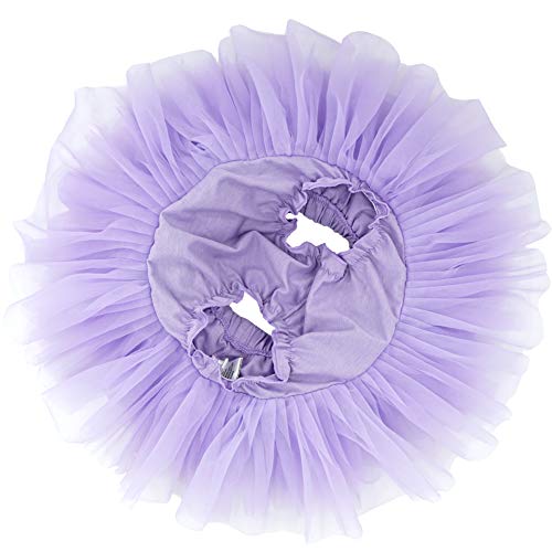 BGFKS Saia tutu macia e fofa com capa de fralda de algodão, conjunto de saia tutu infantil GILR com