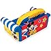 Marshmallow Furniture Kids Sofa, 2-in-1 Flip Open Foam Couch and Bed, Mickey Mouse - Pullout Sleeper for Folding Lounging, Sitting, and Napping - Ideal for Bedroom and Playroom