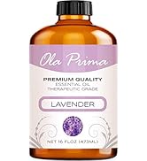Ola Prima Vanilla Essential Oil 16oz - Therapeutic Grade For Aromatherapy & Candle Making - Essential Oils
| Ola Pri 41Y7Flce%2BKL. AC SR166,182