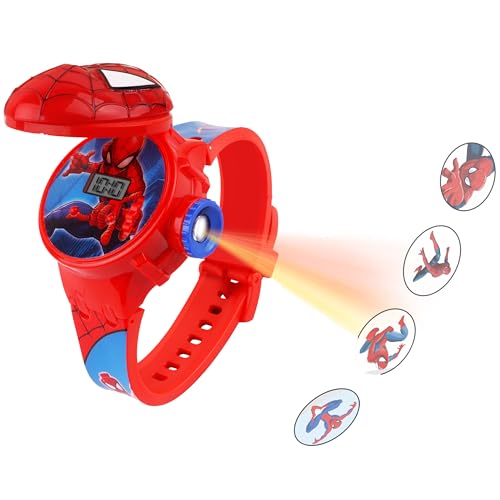 Image of Matrix Kids Edition Super Hero 3D Heads Up with 6 Image Projection Digital Watch for Kids