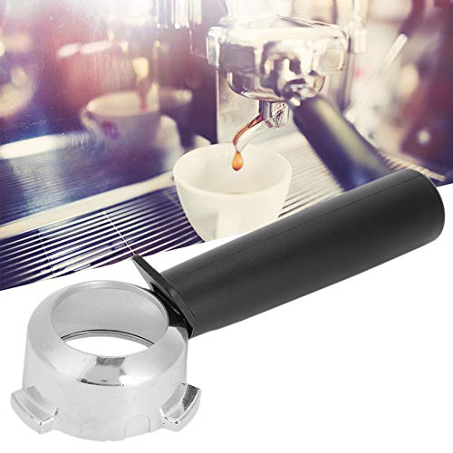 ROMACK Portafiltros sin Fondo, portafiltro de café Portafiltro de café sin Fondo Portafiltro de café de Repuesto… - Imagen 5