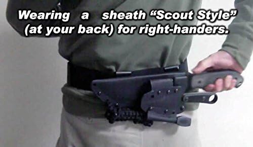 D2 Steel Hunting Knife, Hammered Damascus Pattern, Ram Horn Handle, Leather Sheath (D2 Steel (Hammered), 4.5 inch blade) - Image 8