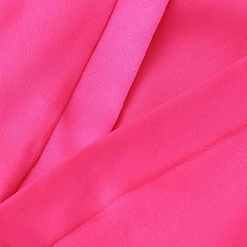 Kids Girls Solid Color Satin Ro𝐛e Long Sleeve Loose Silk Lightweight 𝗣a𝗷amas Toddler Trendy Soft Belted Bathro𝐛e3