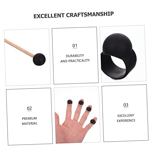 Set de baquetas y protectores para percusión miniatura 3