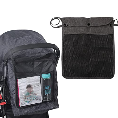 Kinderwagen Organizer Universal,Kinderwagentasche, Universal Einkaufsnetz Für Kinderwagen,Stroller Organizer,Baby Kinderwagen Organizer,Buggy Kinderwagenorganizer, Multifunktion Kinderwagen Tasche
