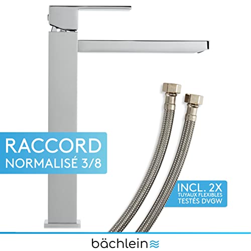 Robinet extra haut pour lavabos à poser de salle de bain moderne