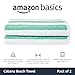 Amazon Basics 100% Cotton Terry Beach Towel, Soft & Absorbent, Quick Drying, Cabana Stripe, Large 30