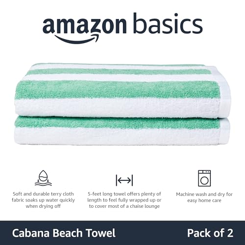 Recopilación de Toallas de playa que puedes comprar esta semana. 20 Toallas de playa marca Amazon Basics (2)