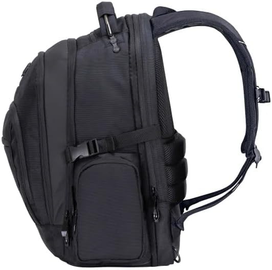 19-Inch Laptop Backpack, Multi-Pocket Travel Backpack with Large Capacity, Water-Resistant Computer Bag for Work, School, Business, and Carry-On Travel