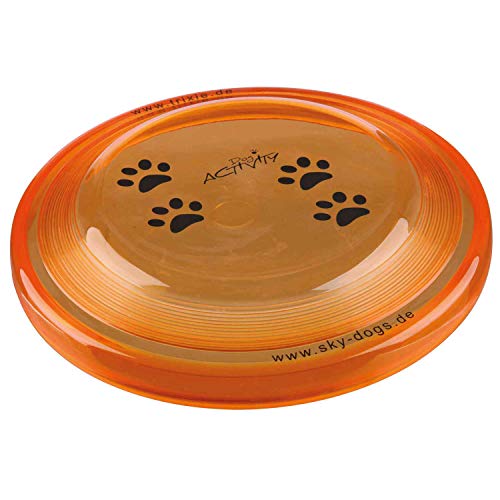 TRIXIE 3356 Dog Activity Dog Disc, bissfest, ø 23 cm, Sortiert (Packung mit 2)