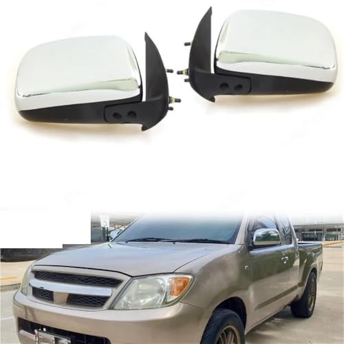 Couvercle rétroviseur Hilux Vigo 2004-2011 coque aile manuelle - 2