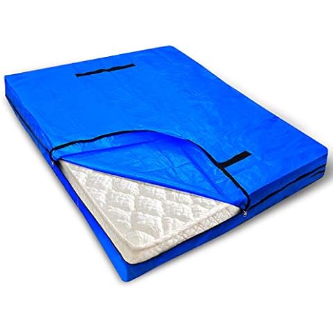 VENO Mattress Bag with 8 Handles for Moving and Storage, Twin Size, Reusable Heavy-Duty Mattress Protector with Strong Zipper Closure, Extra Thick Cover, Encasements, Made of Recycled Material Cover