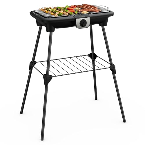 Tefal EasyGrill XXL Barbecue électrique, 2500W, Grille Inox, Surface de cuisson extra-large, 5...