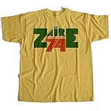 Zaire 74 T Shirt Boxing Music Festival Logo Afrobeat 70\'S Funk Banana Yellow L