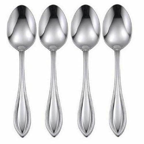 For American Harmony Set of 4 Dinner/Oval Bowl Soup Spoons 7 1/4