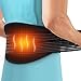 Ceinture Lombaire Chauffante pour la Contrainte Musculaire Abdominale de l'estomac, Doubles Ajustement Sangles de Compression pour de Musculation Lombaire Soulage les Douleurs Hommes et Femmes