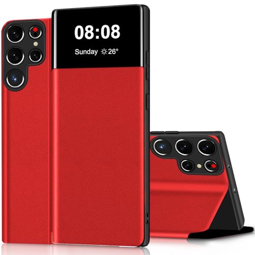 Étui de protection à rabat pour Samsung Galaxy S22 Ultra anti-chocs