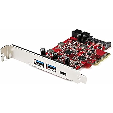 StarTech.com 5-Port USB PCIe Card with USB-C Cover