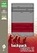 NIrV, Backpack Bible, Imitation Leather, Gray/Red