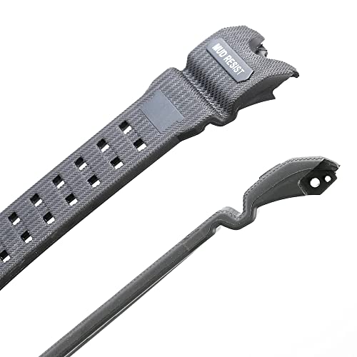 Image of Resin Replacement Watch Band Compatible with Casio GWG1000 GWG-1000GB Men's Sport Waterproof Watch Strap