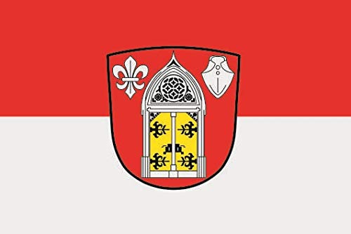 Drapeau de Lohkirchen de qualité supérieure 150x250 cm résistant au vent