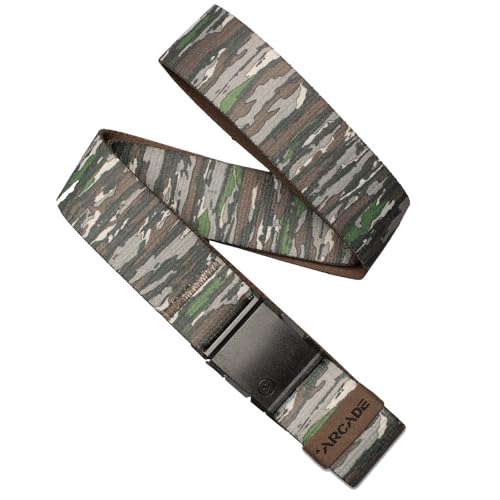Image of Arcade Belts A2 Adventure Camo Belt for Men and Women, Heavy Duty Stretch, Metal Free Buckle, Unisex