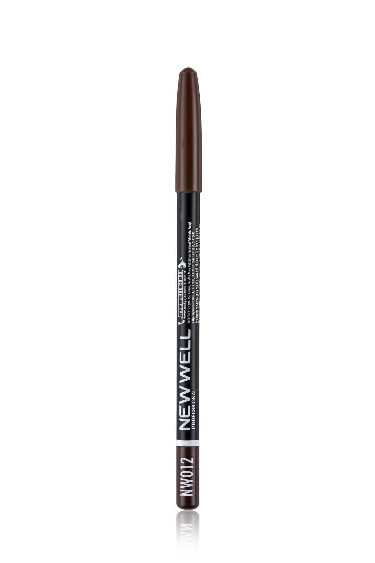 new well Porcelain Make Up Eyelip Pencil 12