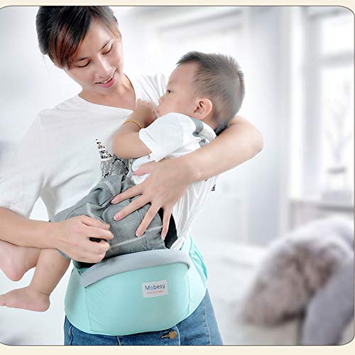 Baby Hip Seat Carrier, Sunzit Baby Taille Kruk Bescherming Lichtgewicht Ergonomische Multi-Positie Babydrager voor Baby… - Image 6