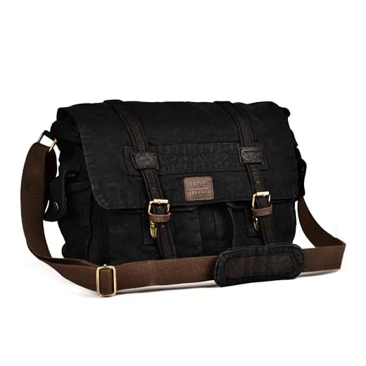 Are messenger bags for women in style LEATHER VILLAGE Vintage Messenger Bag