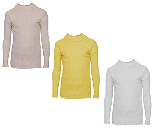 Image of indi weaves Boys' T-Shirt (Pack of 3)