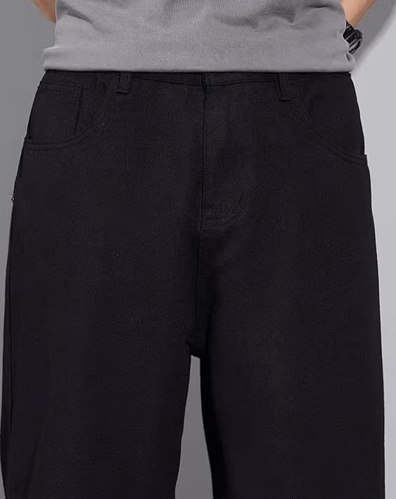 JAAR FASHION Men's Baggy Fit Blue Jeans - Image 4