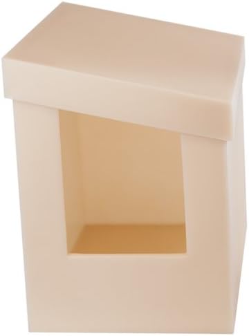 Kitangle Slope Style Modern Cat Litter Box, Cream