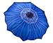 Blue Daisy Auto Open/close Folding Umbrella