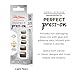 Sally Hansen Instant Cuticle Remover & Salon Effects Light Years Press On Nails Kit - 15 Second Cuticle Gel with Aloe & 30 Nail Designs with Nail Glue