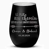 Décoration élégante en verre noir : idéale pour la maison, pour la Saint-Valentin, les anniversaires ou pour une ambiance chaleureuse tout au long de l'année.