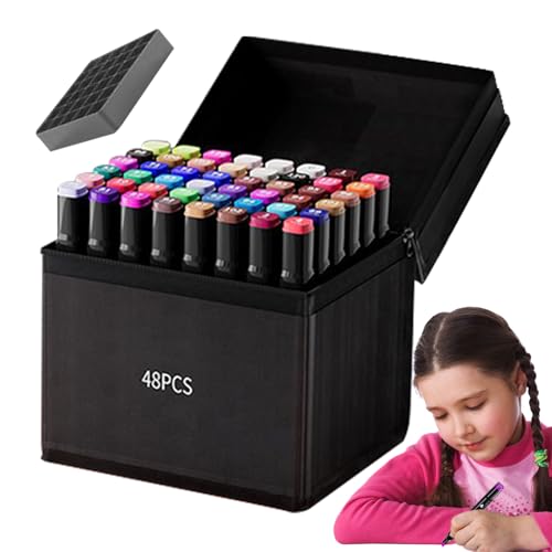 Stylos aquarelle double pointe parfaits pour le voyage et l'école