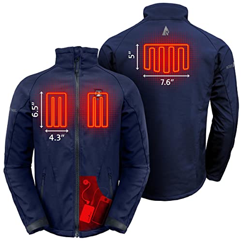Image of ActionHeat 5V Men's Softshell Battery Heated Jacket